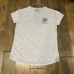 Light blue Patagonia shirt. Super soft weathered blue